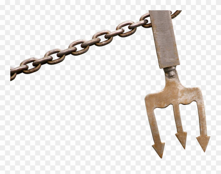 Poseidon, Trident, Chain, Neptune, Iron Chain, Iron - Trident Clipart