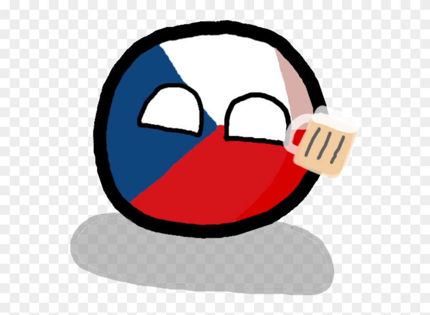 Czech Republic Countryball Png Clipart