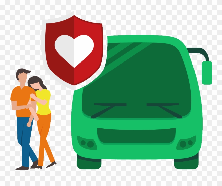 Everyone Wants To Reach Their Destination, In Flores - Illustration Clipart