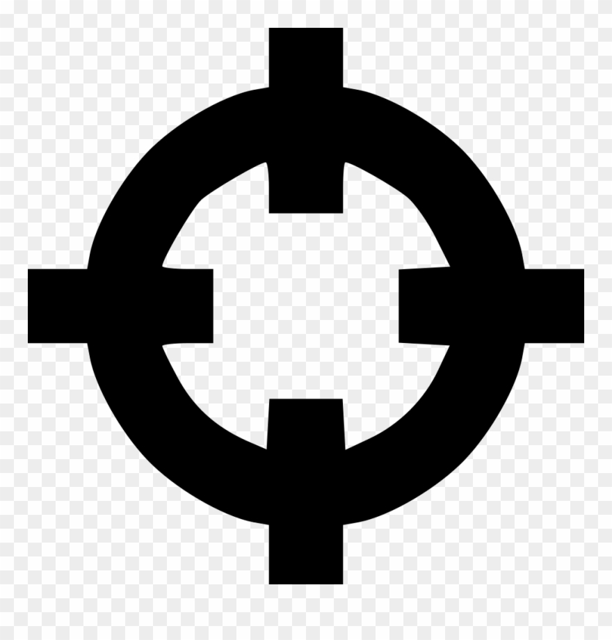 Cross Hairs Png - Icon Clipart