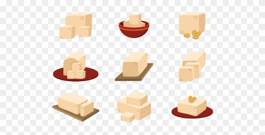 Tofu Clipart Transparent - Tofu Vector Png