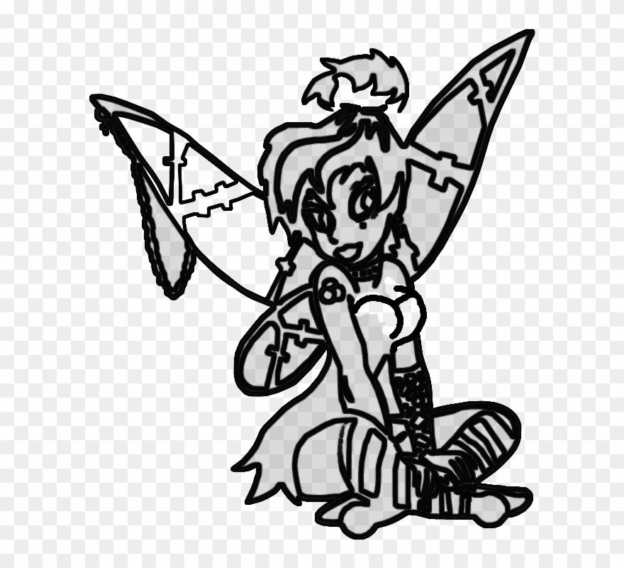 [pending] Tinkerbell Requesting A Signature [archive] - Cartoon Clipart