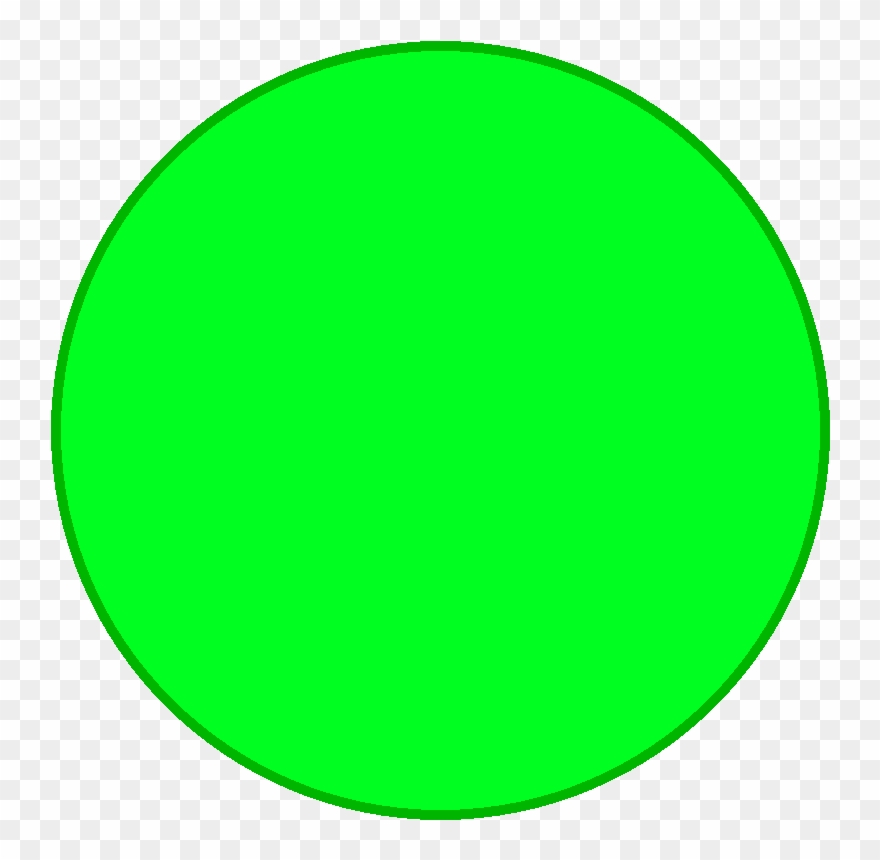 Green Fake Bullet - Green Screen Circle Png Clipart