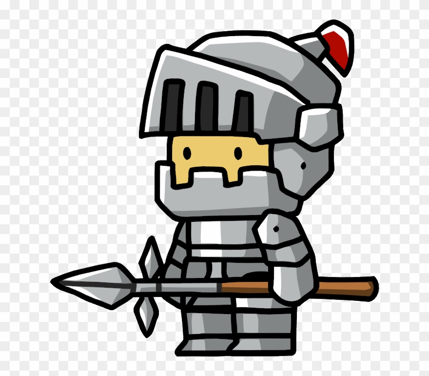Pikeman - Scribblenauts Knight Png Clipart