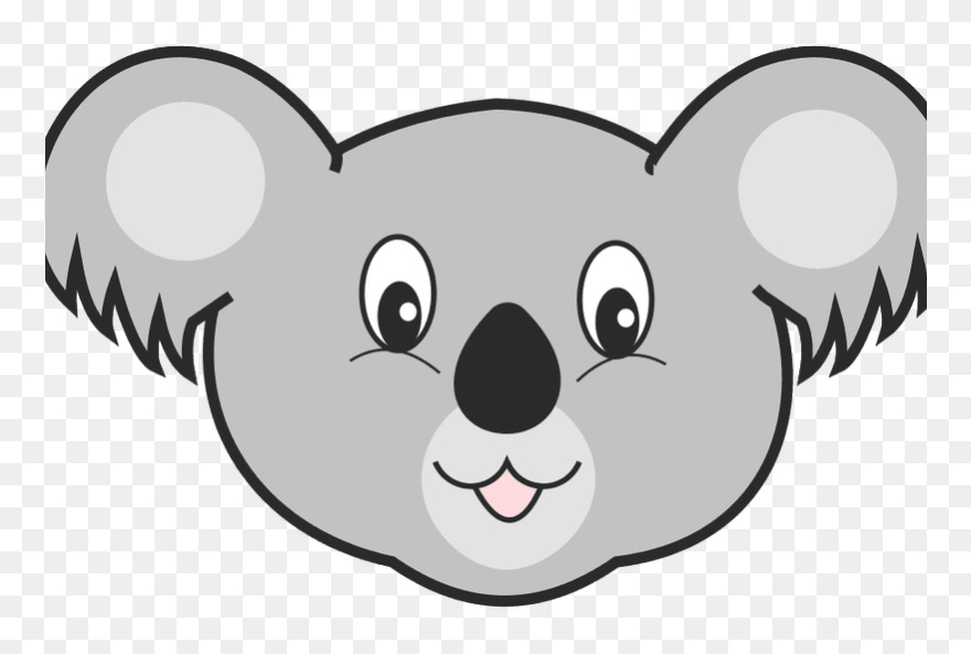 Download Nobby Design Koala Face Mask Clipart