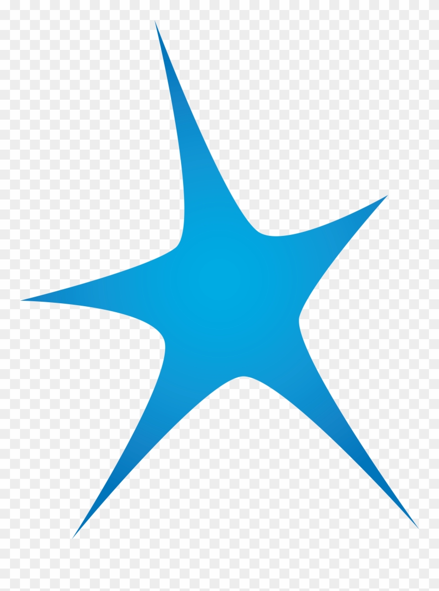 Blue Star-01 Clipart