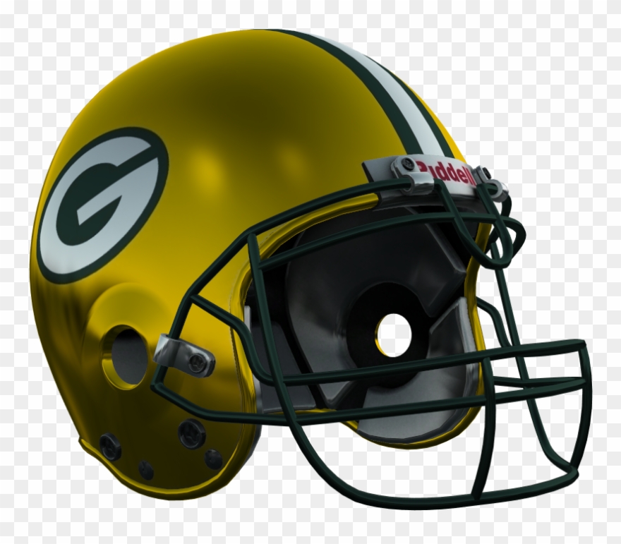 Image Result For Green Bay Packers Png Transparent - Football Helmet Clipart