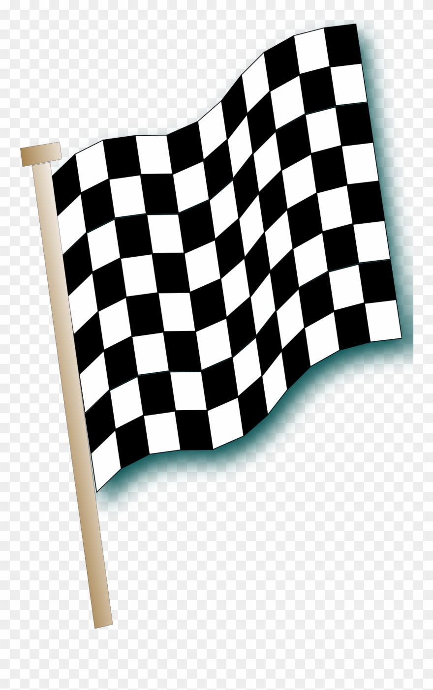 Checkered - Rupaul Drag Race Flag Clipart