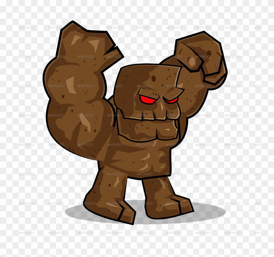 Stone 1 Stone 2 Stone 3 - Cartoon Clipart