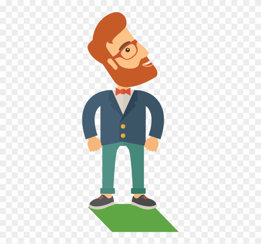 Advice On Starting - Salesman Vector Clipart