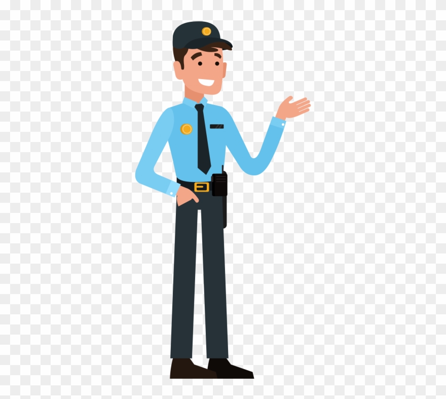 Security Guard Services - Vector Graphics Clipart