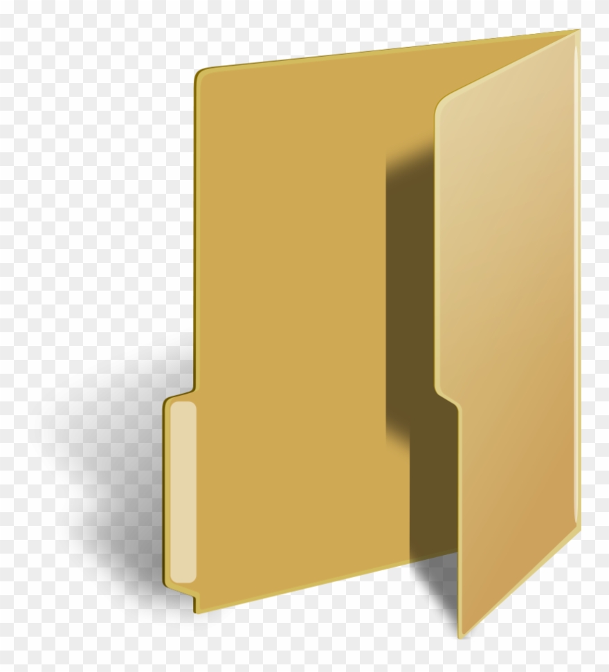Clip Art File Simple Medium Size Ⓒ - Folder Vector - Png Download