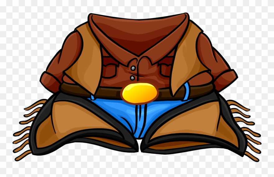 Cowboy Outfit - Club Penguin Cowboy Clipart