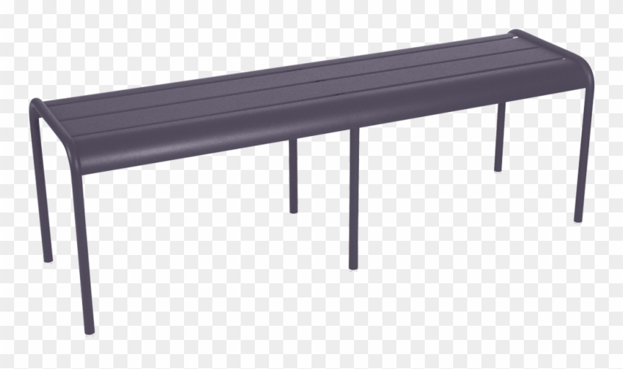 Fermob - Banc Exterieur Sans Dossier Clipart