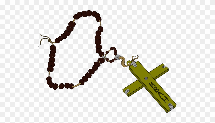 Rosary Png - Christian Cross Clipart