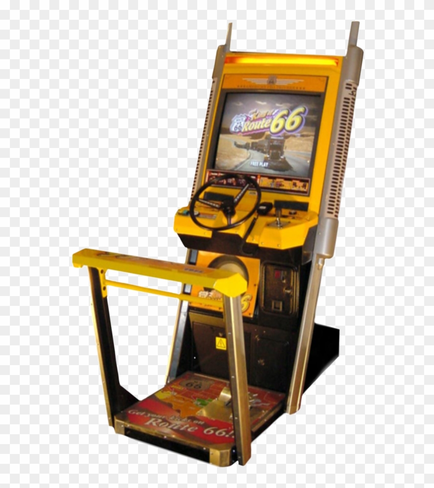King Of Route 66 Arcade Machine Hire - Video Game Arcade Cabinet Clipart