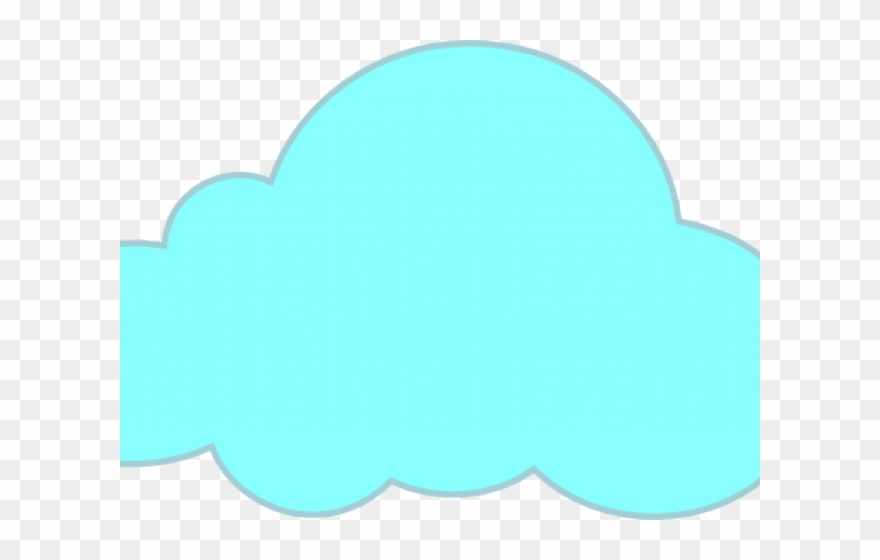 Cloud Clipart Sky - Heart - Png Download