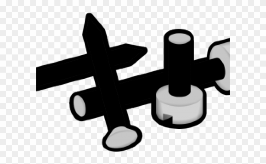 Screw Clipart - Biplane - Png Download