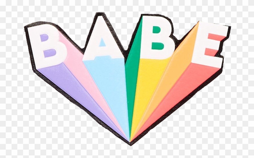 Rainbow Babe Clipart