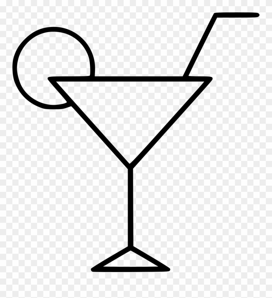 Png File Svg - Cocktail Icon Transparent Clipart