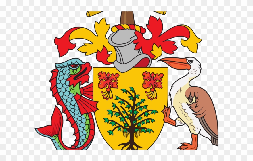 Politics Clipart Member Parliament - Barbados Coat Of Arms - Png Download