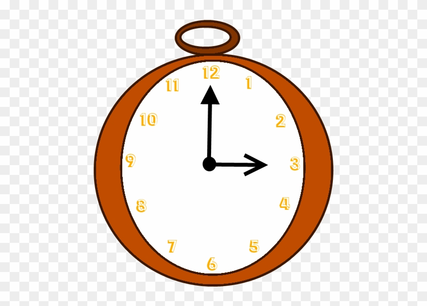 Stem-winder - Wall Clock Clipart