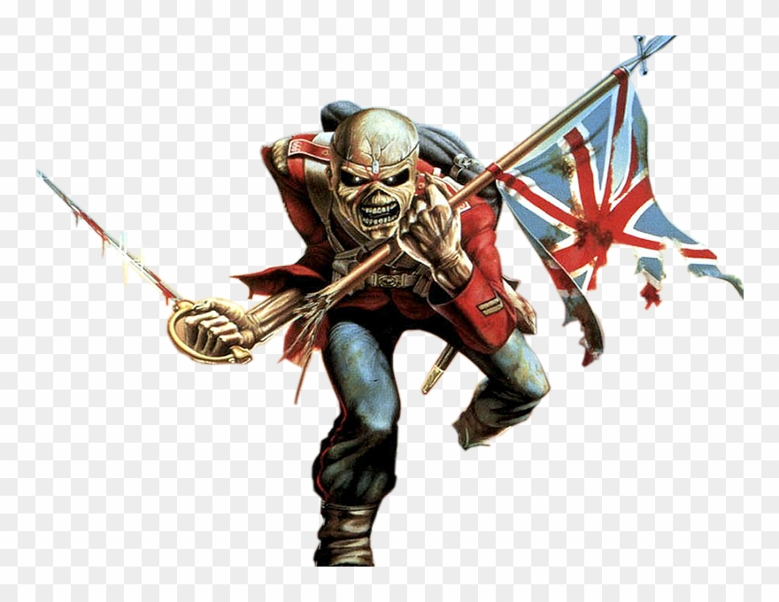 Iron Maiden Logo Png - Iron Maiden Trooper Clipart