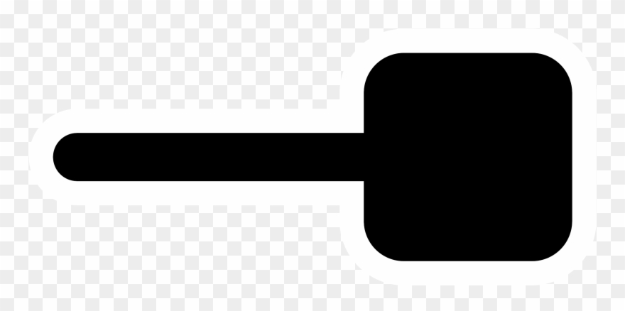 This Free Icons Png Design Of Mono Line Rect End Clipart