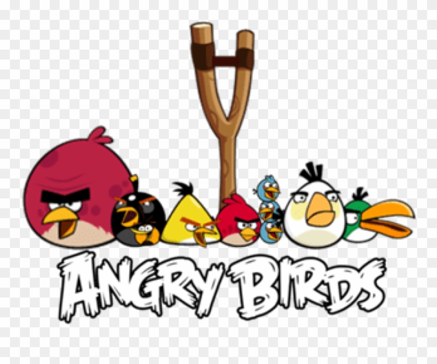 Free Png Download Angry Birds Slingshot Png Images - Angry Birds Vector Characters Clipart
