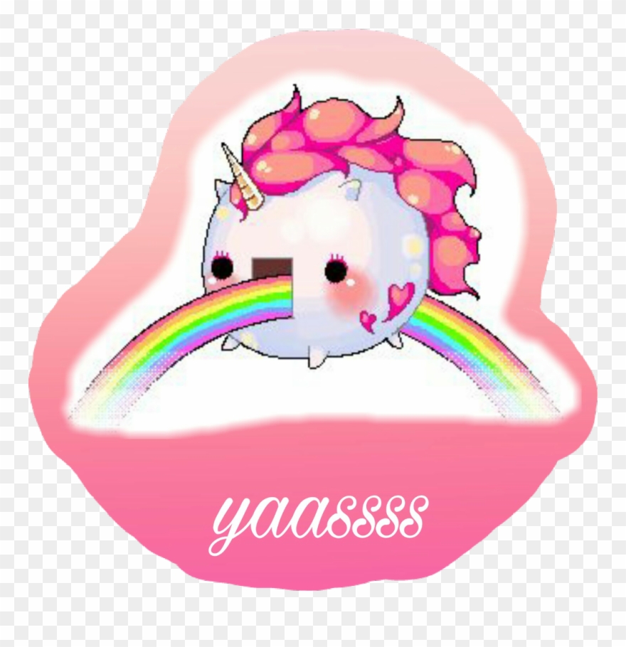 Colorful Unicorn Frappuccino Starbucks Magic Cute Hardc - Animated Gif Unicorn Rainbow Clipart