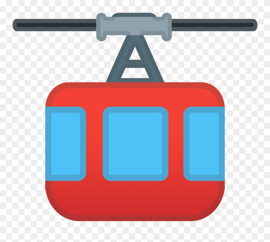 Aerial Tramway Icon - Gondel Emoji Clipart