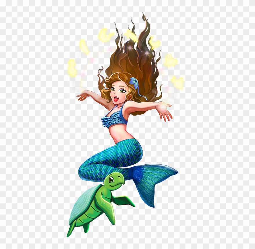 Meet Zoey - Mermaid Clipart