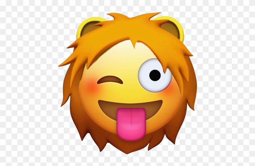 Don't Reblog Personal Posts Likeful - Lion Animoji Clipart