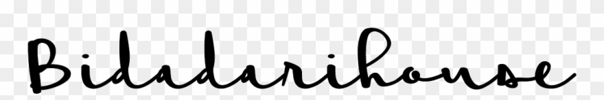 Bidadari House - Calligraphy Clipart