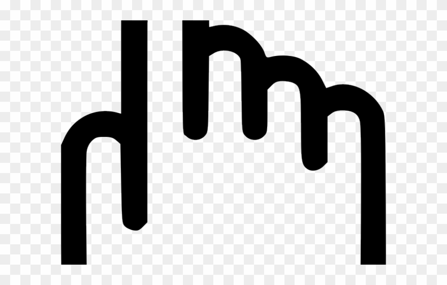 Fingers Clipart Eight - Touch Screen Icon - Png Download