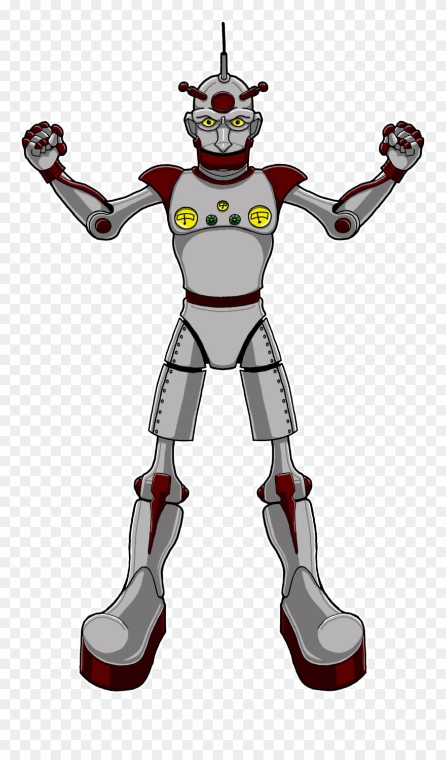 Iron Emperor - Sticker - Cartoon Clipart