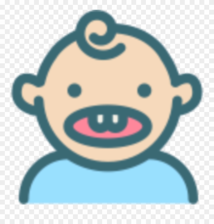 Children's Dentistry - Baby Tooth Icon Png Clipart