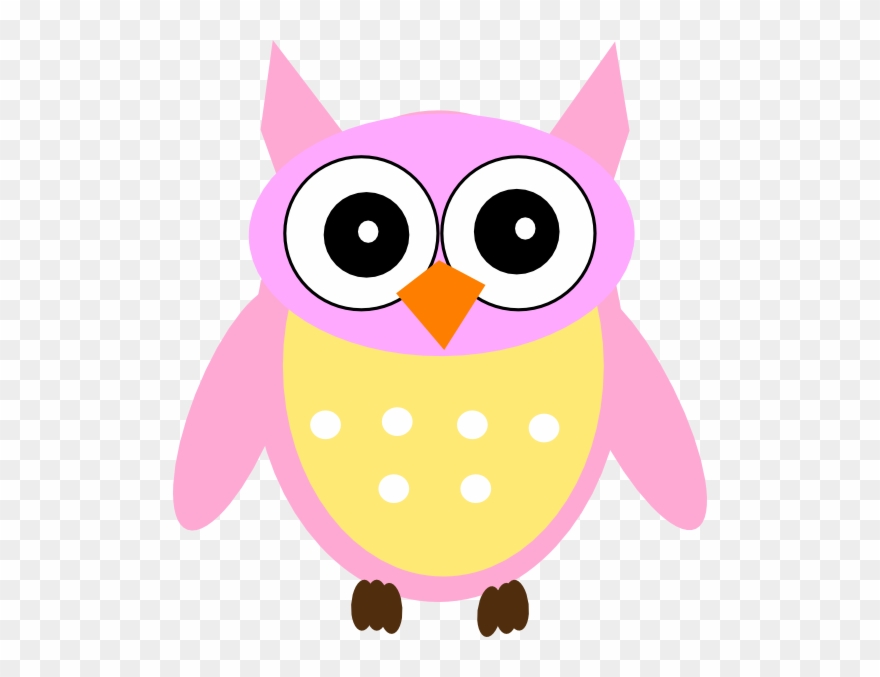 Orange Owl Clipart - Png Download