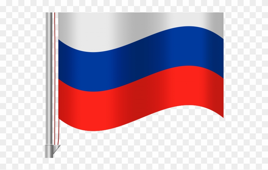 Russia Flag Clipart Drawing - Flag - Png Download