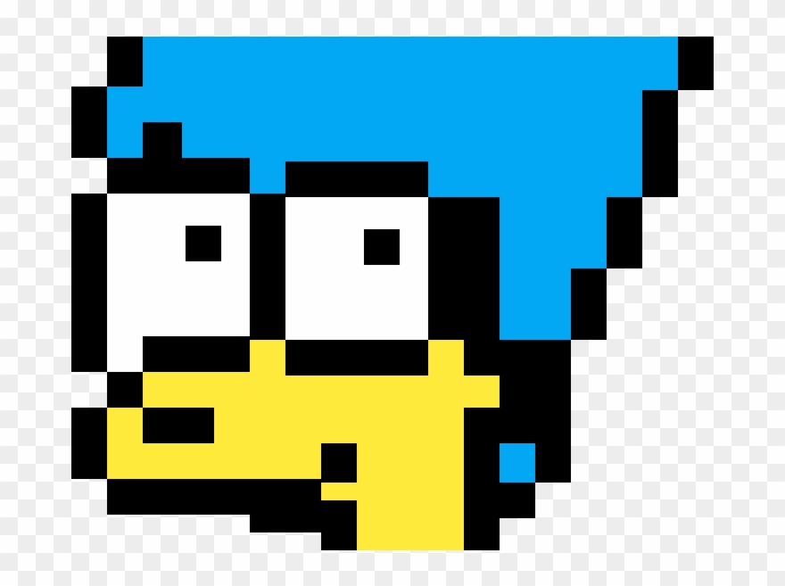 Pixel Art Minecraft Marge Simpson , Png Download - Illustration Clipart