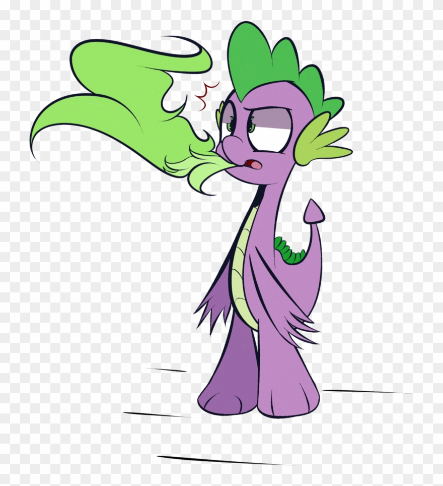 Turtlefarminguy, Dragon, Fire, Fire Breath, Green Fire, - Cartoon Clipart