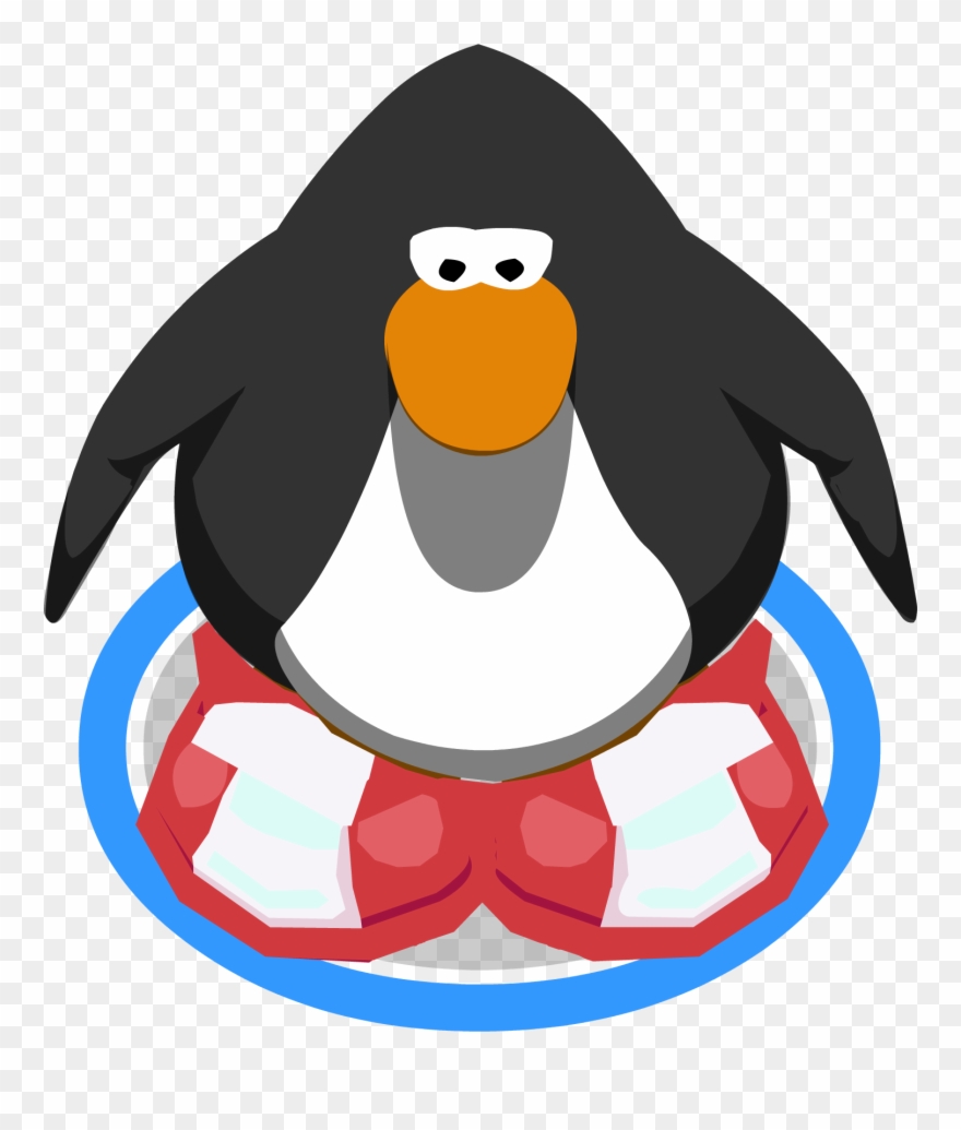 Sledding Clipart Penguin - Club Penguin Black Penguin - Png Download