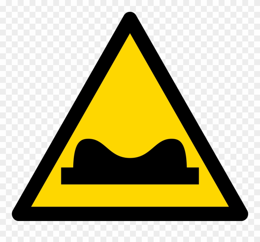 Romanian Traffic Sign - Din En Iso 7010 W024 Clipart