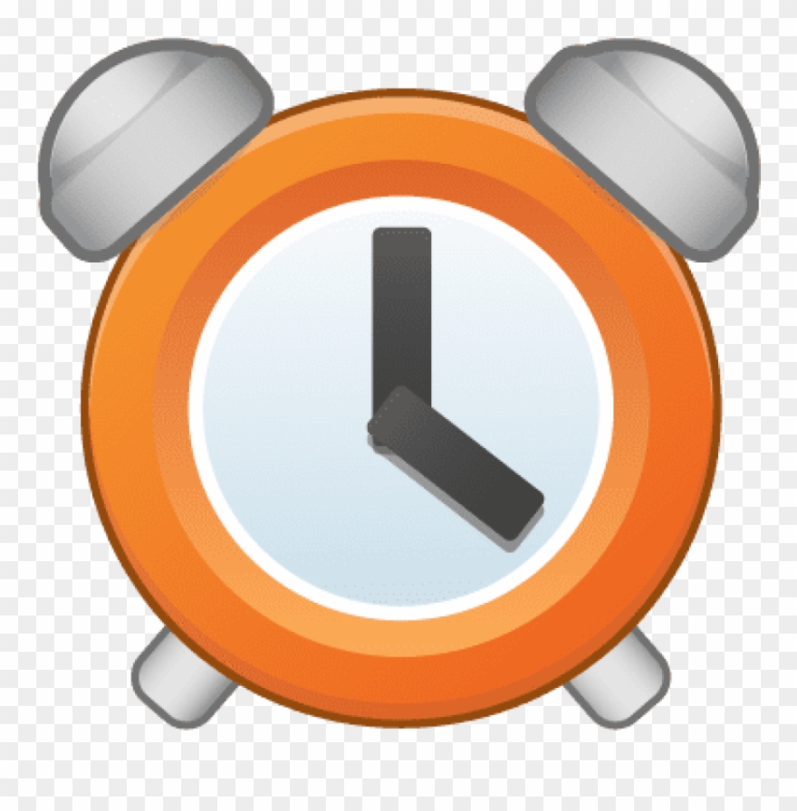 Free Png Download Orange Clock Png Images Background - Clock Clipart Orange Transparent Png