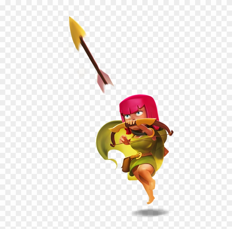 Clash Of Clans Archer Levels - Archer Clash Of Clans Level 7 Clipart