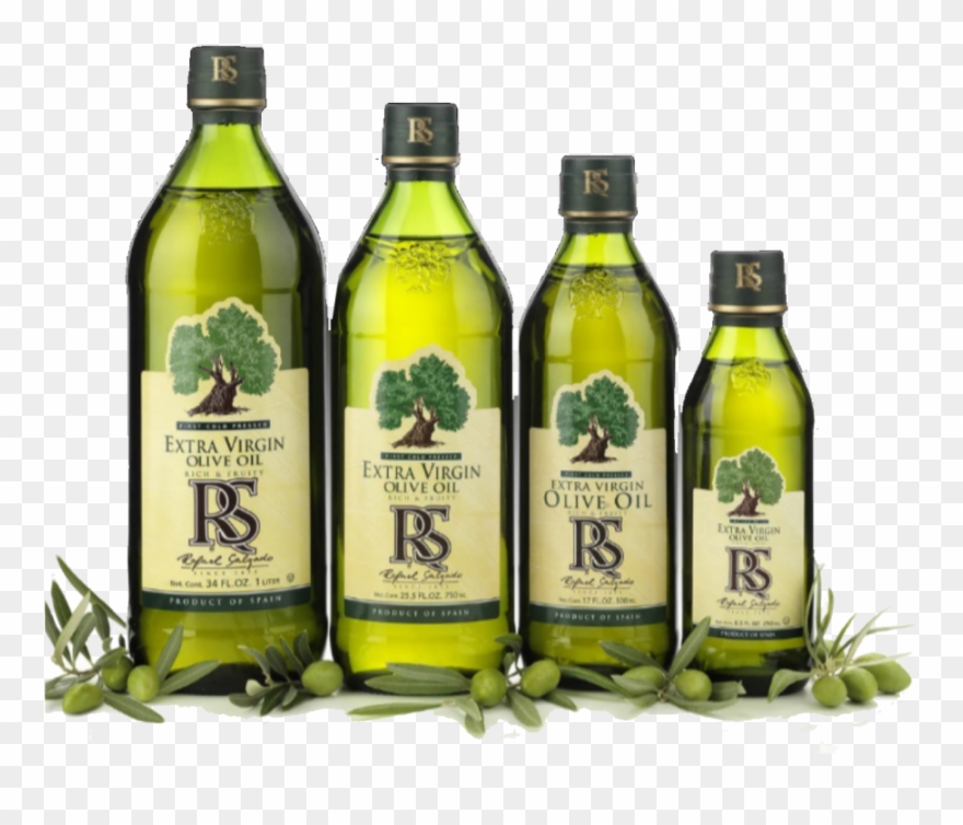 Rs Oval Glass Bottles - Rafael Salgado Olive Oil Clipart