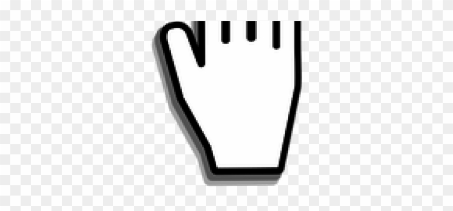 Here Clipart Hand Pointer - Png Download