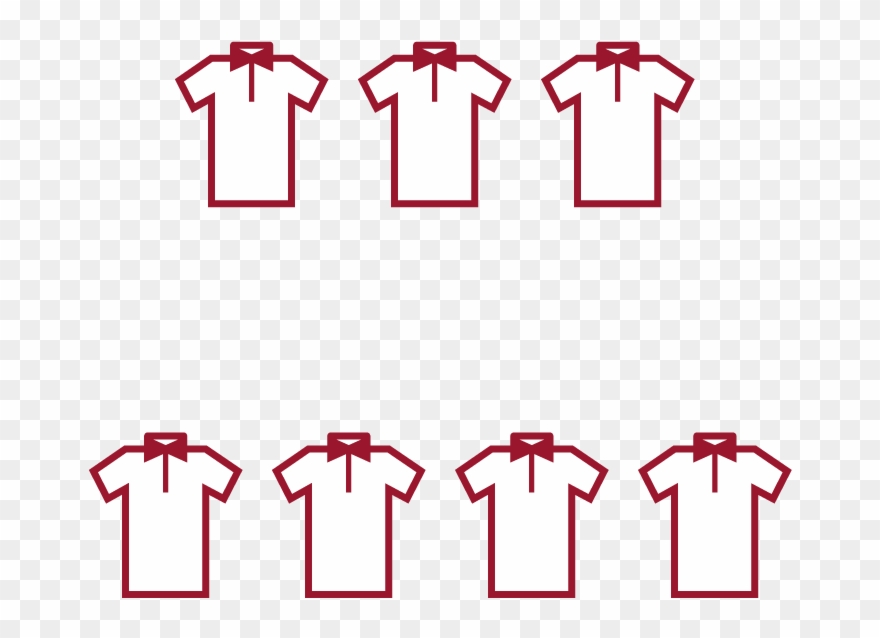 Maximum Of 7 A Side - Illustration Clipart