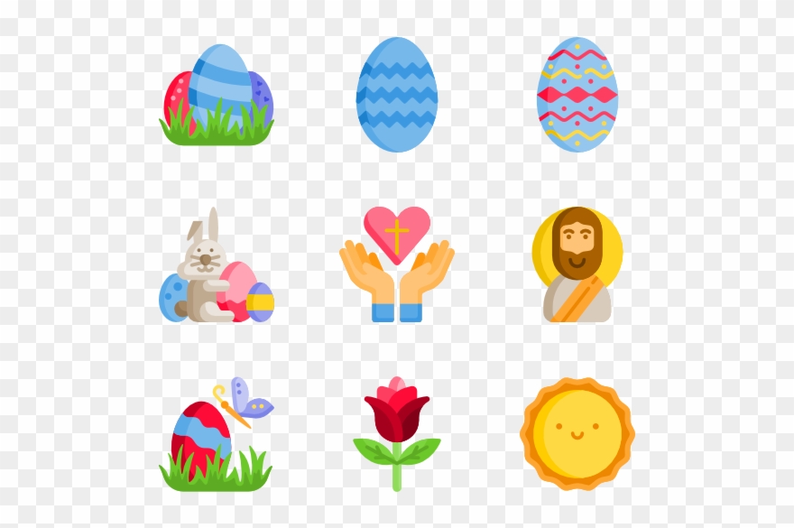 Easter - Cartoon Baby Supplies Clipart