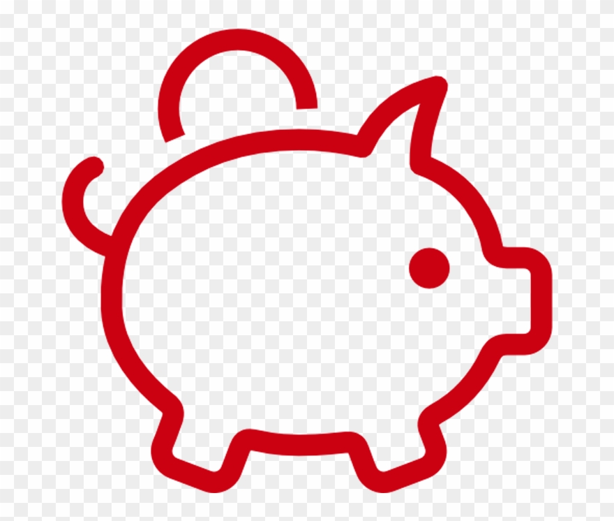 Money Box Pig - Icon Tirelire Clipart